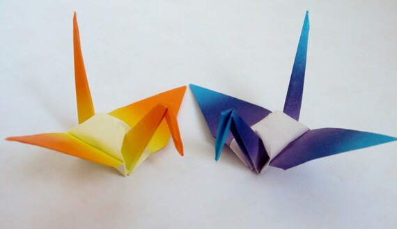 100 Schattigen Kleinen Japanischen Origami Kranich Kranich Origami Papier Kraniche Aus Papier