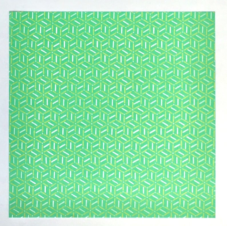 Patterned Origami Sheets Print Origami Papers 6 X 6 Inch Etsy