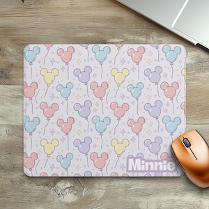 Personalized Mousepad for office, Disney Castle scene,  Mousepads, Desk Decor, Computer Accessories, Handmade Mousepad, Disney collections