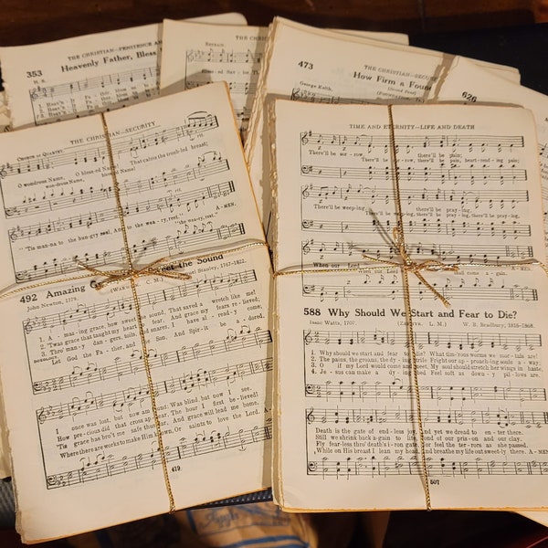 Hymnal - Etsy