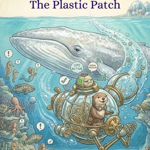 Sumérgete en La Ballena Mecánica y El Parche de Plástico