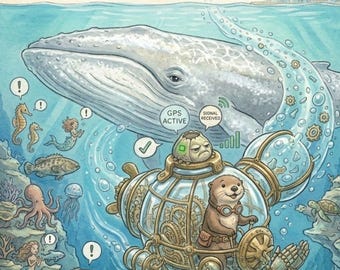 Dive into The Clockwork Whale & The Plastic Patch