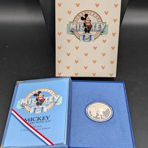 1988 Mickey Coin - Etsy