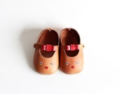 Items similar to Handmade Leather Baby Shoes (C) on Etsy