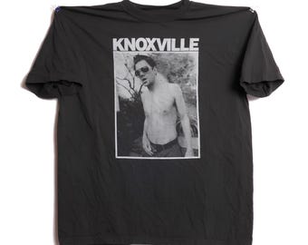 Vintage Johnny Knoxville Jackass MTV 1998 T-shirt - Black Men's