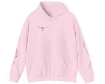 Sweat-shirt à capuche unisexe Heavy Blend™ à longues cornes