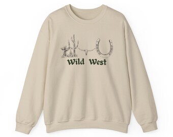 Sweat-shirt ras du cou Far West