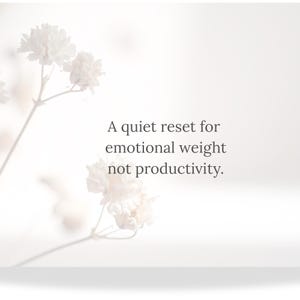 7 Day Reset for Emotional Labor and Mental Load, Printable Journal for Burnout Relief, Self Care Workbook, A4 and US Letter, The Quiet Load™ image 7