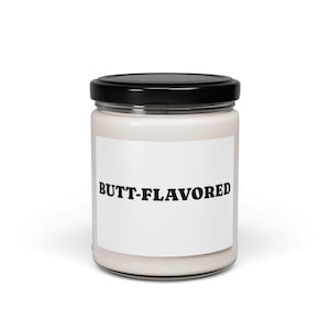 Butt-Flavored Soy Candle, 9oz, Gag Gift (Apple Harvest, Atlantis Whisper)