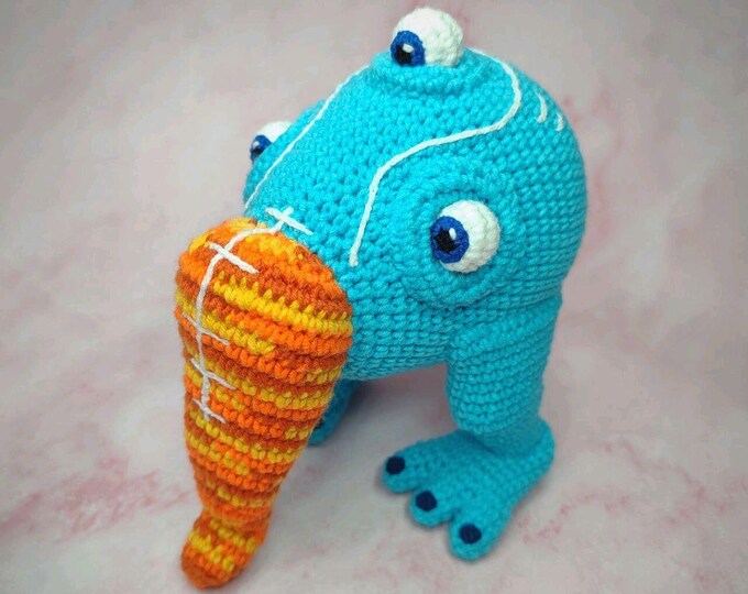Trebhum Eternal Cylinder Crochet Plush, Gamer Boyfriend Gift - Etsy