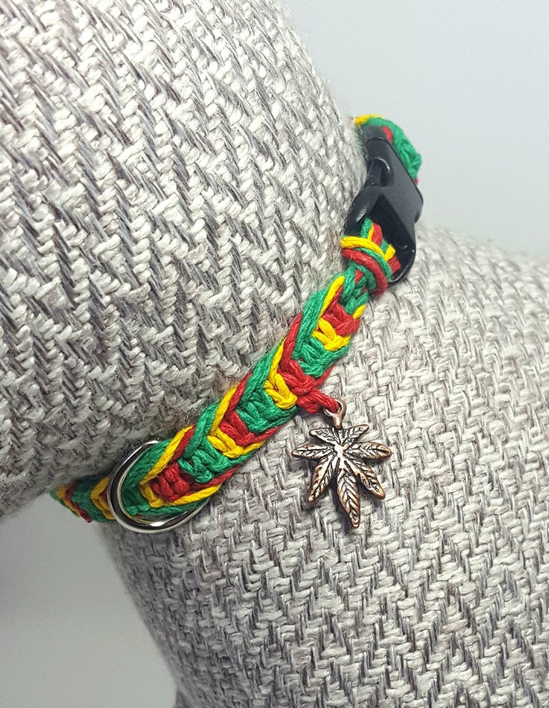 Rasta Dog Collar Rasta Cat Collar Rastafari Dog Collar | Etsy