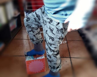 Sarouel fait main en jersey