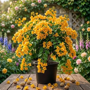 Yellow Bougainvillea - Etsy