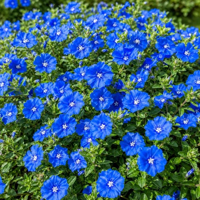 Sky Blue Flower - Etsy