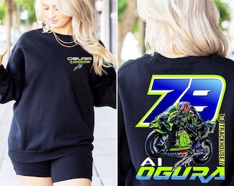 Ai Ogura MotoGP Shirt Vintage Racing Graphic Tee Motorcycle,  Ai Ogura 79 Racing Fan Gift Unisex T-Shirt Race Day Apparel