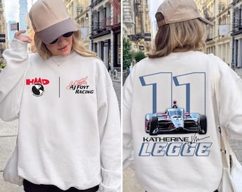 Katherine Legge Vintage Indycar Shirt, Legge #11 Racing Fan Shirt, Katherine Legge Indycar Sweater Retro Graphic Tee, Indycar Apparel Gift