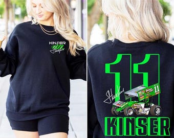 Steve Kinser Vintage Sprint Car Shirt, Steve Kinser 11 Racing Fan Shirt, Kinser Sweater Retro Graphic Tee, Motorsport Apparel Gift