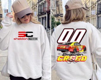 Sheldon Creed NASCAR O'Reilly Retro Racing Shirt, Vintage NASCAR O'Reilly Sheldon Creed #00 Sweat Shirt, Race Car Fan Gift