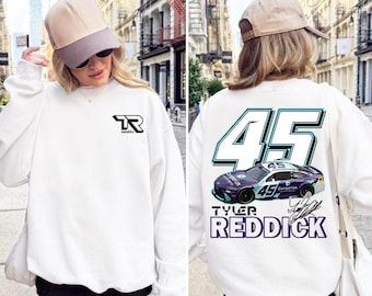 Tyler Reddick Vintage NASCAR Shirt, Tyler Reddick #45 Racing Fan Shirt, Reddick Sweater Retro Graphic Tee, Stylish Motorsport Apparel Gift