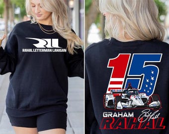 Graham Rahal Indycar Vintage Shirt, Graham Rahal #15 Racing Fan Shirt, Rahal Indycar Sweater Retro Graphic Tee, Motorsport Apparel