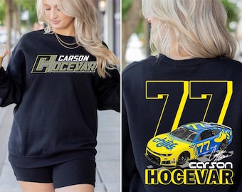 Carson Hocevar Retro Racing Tee, Vintage NASCAR Carson Hocevar Shirt, Race Car Fan Gift