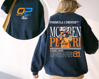 Oscar Piastri Formula 1 Shirt, Vintage Formula 1 Unisex T shirt, Oscar Piastri F1 Sweatshirt, Piastri 81 Shirt, Retro Motorsport Fan Shirt
