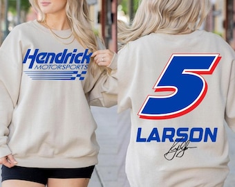 Kyle Larson Vintage NASCAR Shirt, Kyle Larson #5 Racing Fan Shirt, Larson Nascar Sweater Retro Graphic Tee, Stylish Motorsport Apparel Gift