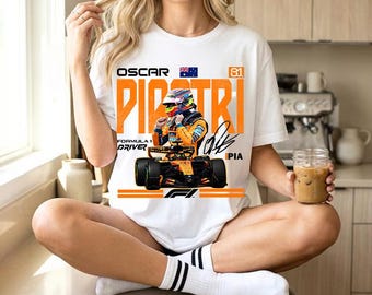 Oscar Piastri Formula 1 Shirt, Vintage Formula 1 Unisex T shirt, Oscar Piastri F1 Sweatshirt, Piastri 81 Shirt, Retro Motorsport Fan Shirt