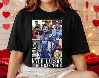 Kyle Larson Vintage NASCAR Shirt, Kyle Larson #5 Racing Fan Shirt, Larson Nascar Sweater Retro Graphic Tee, Stylish Motorsport Apparel Gift