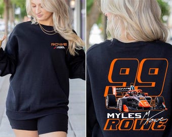 Myles Rowe Vintage Indycar NXT Shirt, Myles Rowe #99 Racing Fan Shirt, Myles Rowe Indycar Sweater Retro Graphic Tee, Motorsport Apparel Gift