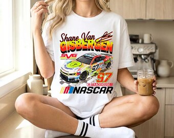 Shane van Gisbergen Vintage NASCAR Shirt, Gisbergen 97 Racing Fan Shirt, Gisbergen Sweater Retro Graphic Tee, Motorsport Apparel Gift