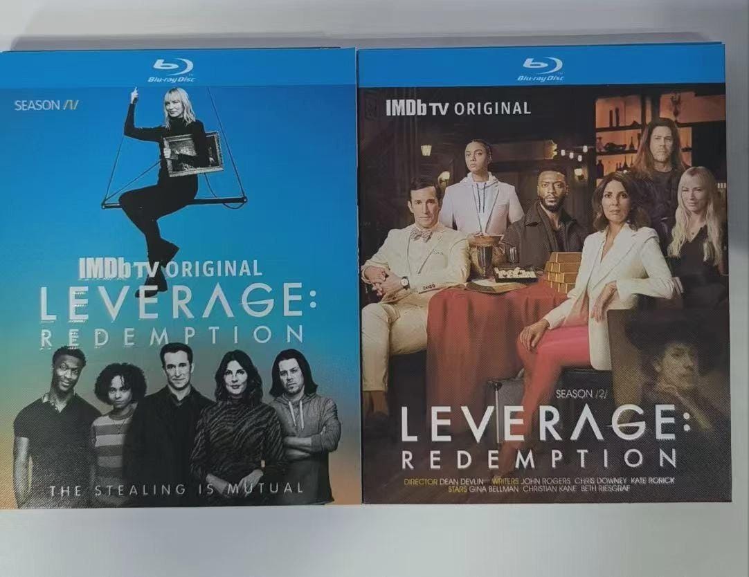 Leverage：redemption Season 1-2：4-disc New Sealed Box Set - Etsy