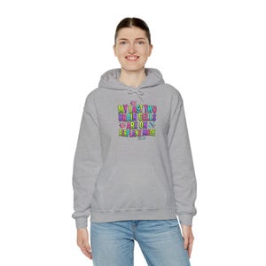 My Last Two Brain Cells Are On An Airplane Mode Hoodie | Funny Text Art image 9