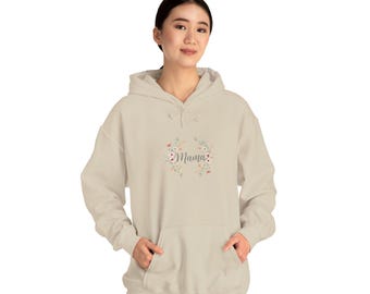 Mama Floral Wreath Hoodie | teacher appreciation gifts, teacher life