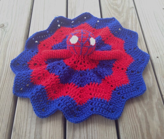 free crochet spiderman doll