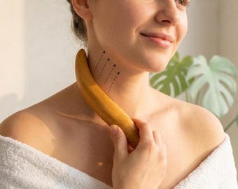 Reflexologipinne i trä, thaimassageverktyg för fot och hand, akupressurpunktsverktyg, terapistav i trä, gåva för självvård och välbefinnande