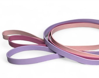 Leather leash 5/8 inch wide