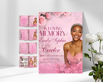 Sjabloon afdrukbare overlijdensadvertentie