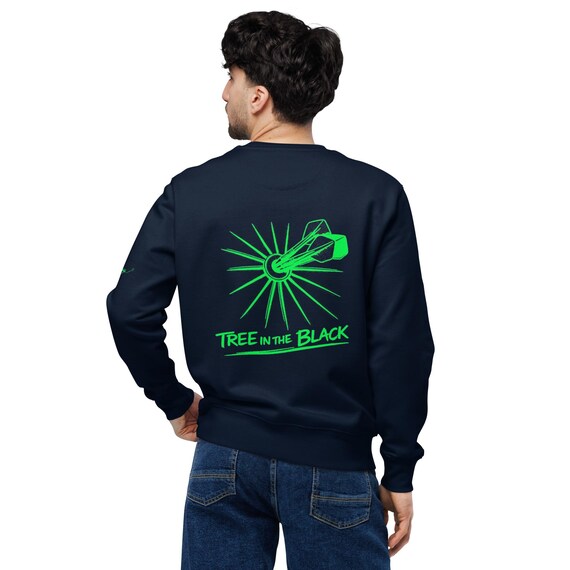 Sweatshirt SOD tree in the black vert éco-responsable unisexe