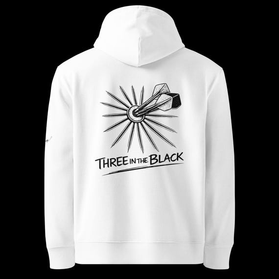 SOD Three in the Black Basic Unisex Eco-Friendly Black Hoodie