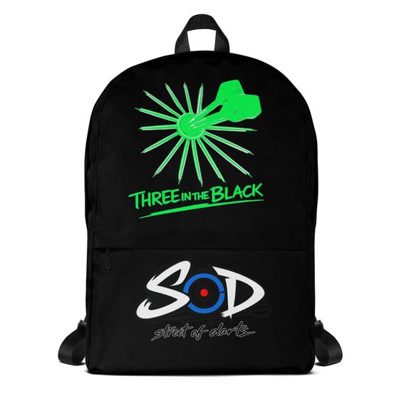 SOD three in the black backpack green
