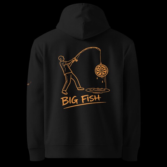 SOD Big Fish Orange Eco-Friendly Basic Unisex Hoodie
