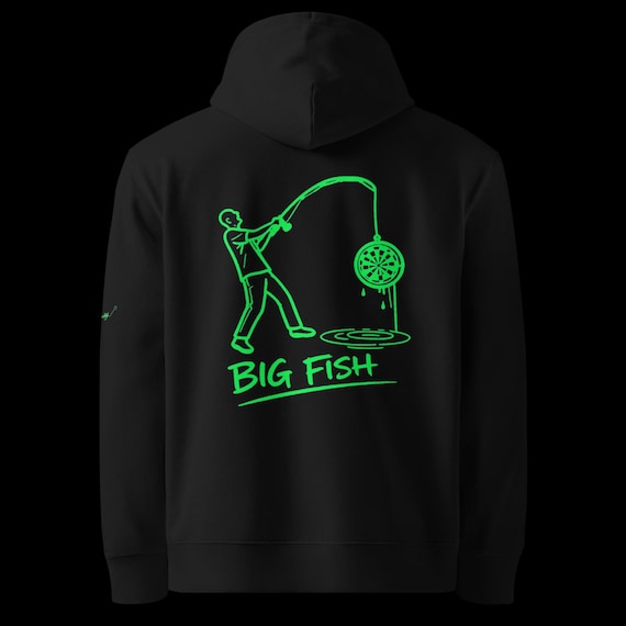 SOD Big Fish Green Eco-Friendly Basic Unisex Hoodie