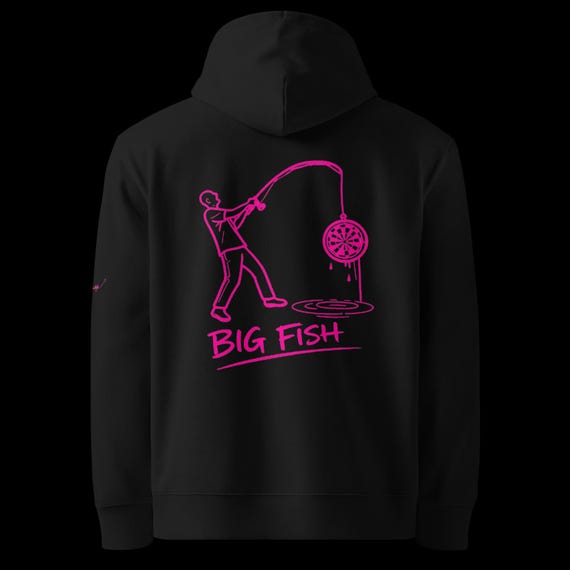 SOD Big Fish Pink Eco-Friendly Basic Unisex Hoodie