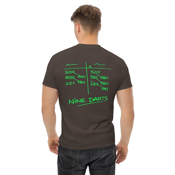 SOD nine darts classic green unisex t-shirt