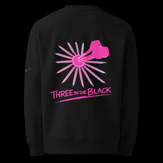 SOD three in the black rose unisex eco-friendly sweatshirt