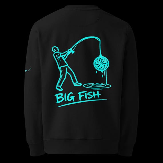 SOD big fish blue eco-friendly unisex sweatshirt