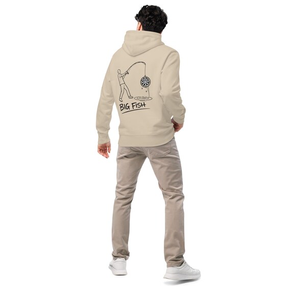 SOD Big Fish Black Eco-Friendly Basic Unisex Hoodie