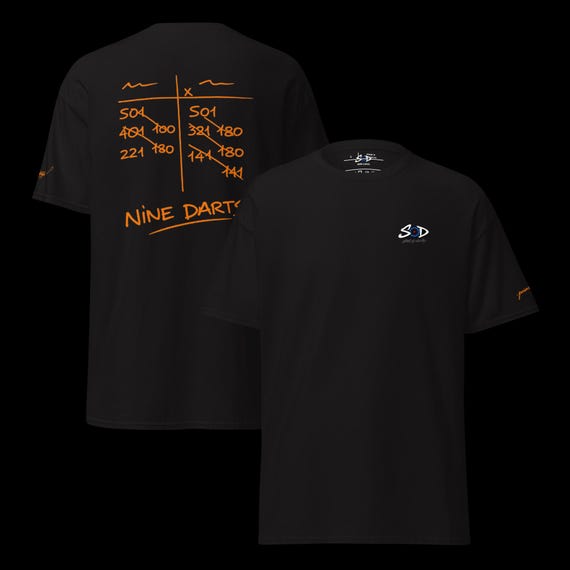 SOD nine darts classic orange unisex T-shirt