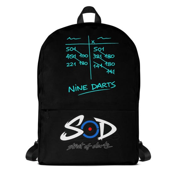 SOD nine darts blue backpack